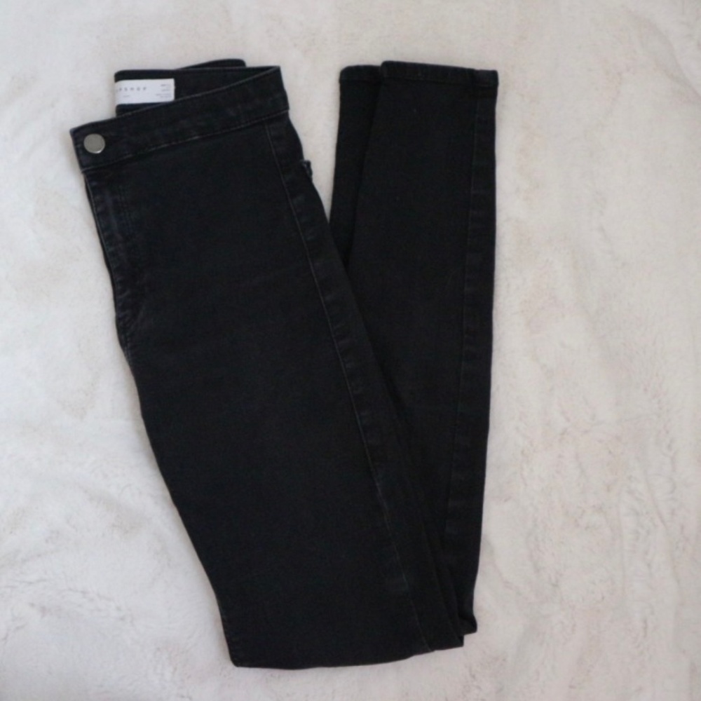 Topshop Black Joni Jean